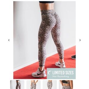 Zyia Leopard Brilliant Scrunchy What Hi-Rise 7/8 24"